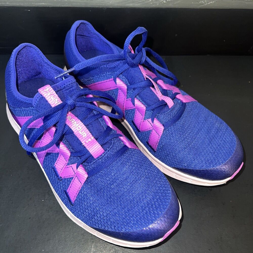 Under Armour Kids Sneakers in Blue and Pink